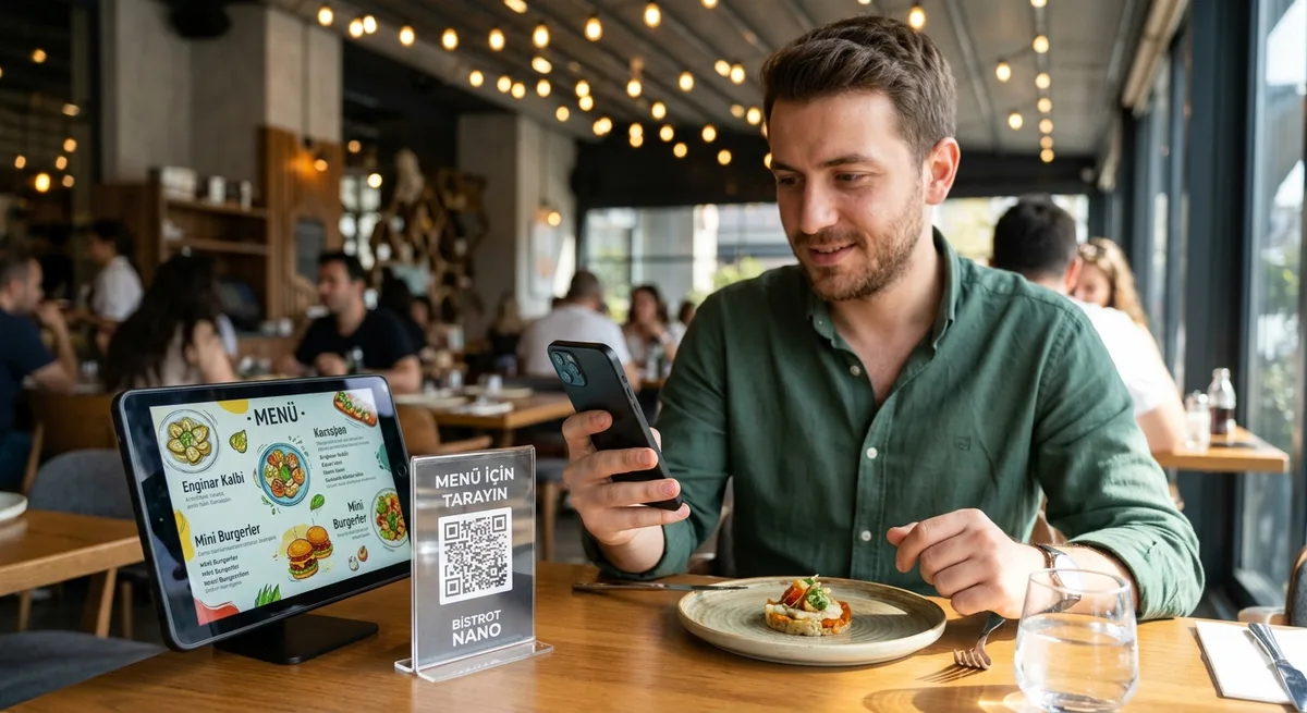 QR Menü Nedir, Nasıl Çalışır? Restoranlar İçin 2026 Rehberi